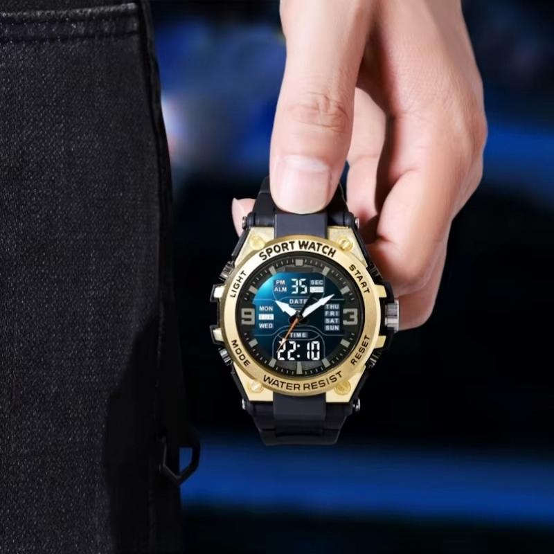 Montre digitale analogique sport homme 53 mm - vue 4 - Montrelio