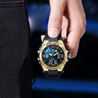 Montre digitale analogique sport homme 53 mm - vue 4 - Montrelio