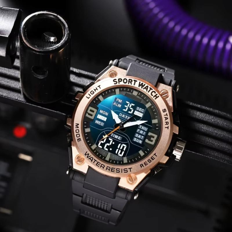 Montre digitale analogique sport homme 53 mm - vue 5 - Montrelio