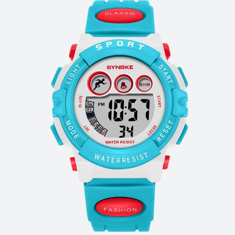 Montre digitale enfant Antichoc 50m - vue 3 - Montrelio