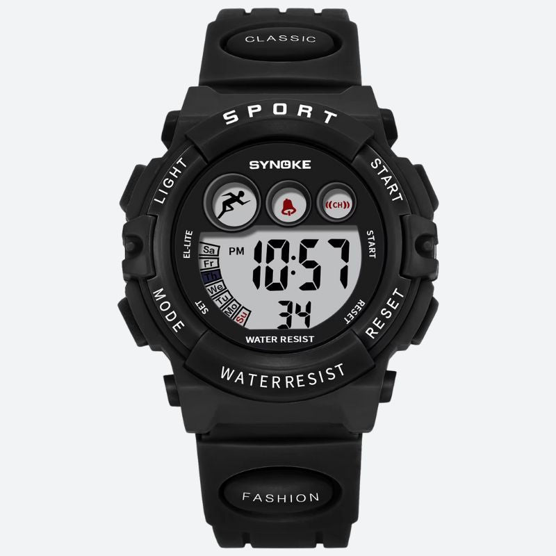 Montre digitale enfant Antichoc 50m - vue 4 - Montrelio