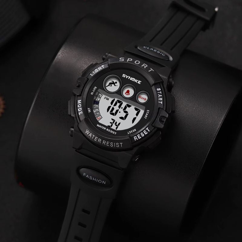 Montre digitale enfant Antichoc 50m - vue 5 - Montrelio