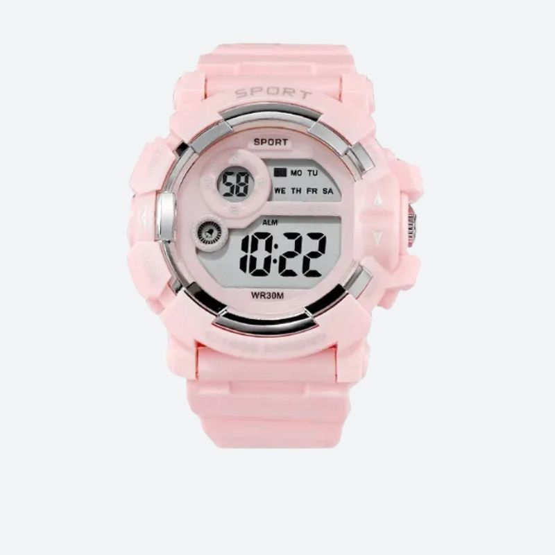 Montre digitale enfant Antichoc Chronomètre - vue 1 - Montrelio