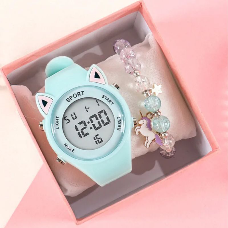 Bracelet licorne scintillant de la montre enfant