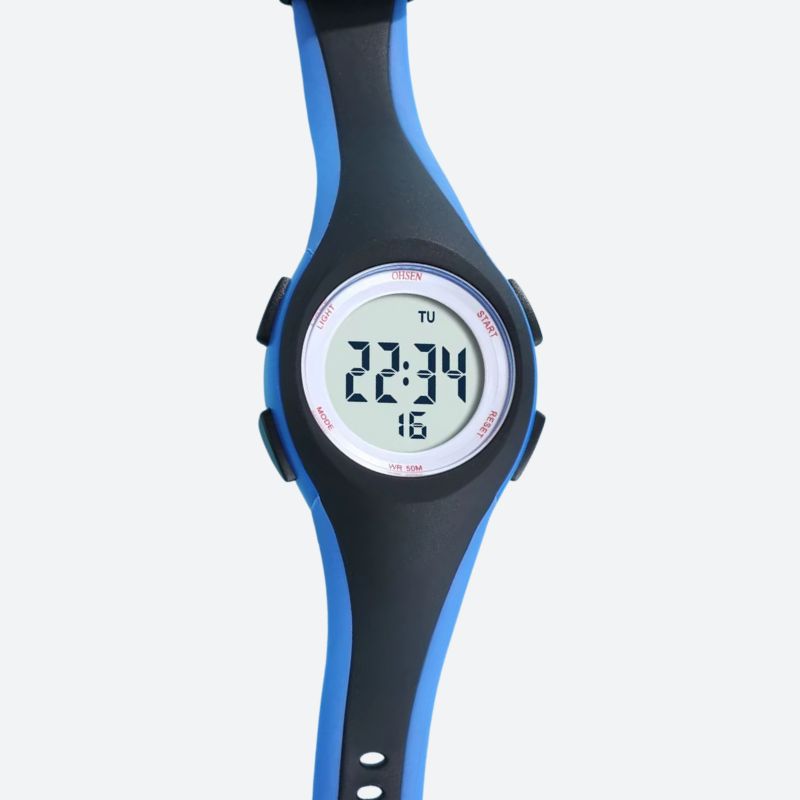 Montre digitale enfant Silicone Étanche 50m - vue 3 - Montrelio