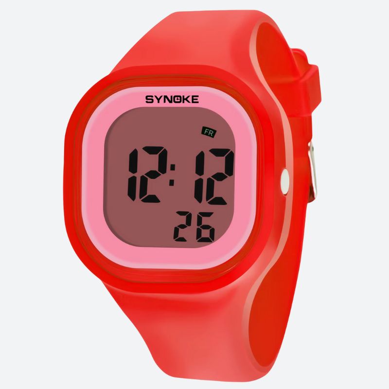 Montre digitale enfant Souple Étanchéité 50m - vue 1 - Montrelio