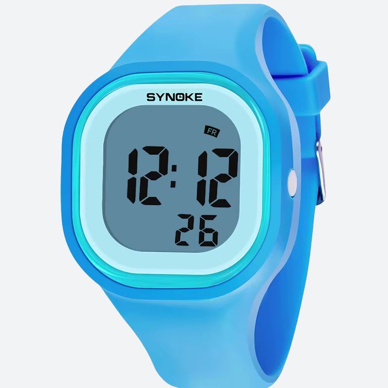 Montre digitale enfant Souple Étanchéité 50m - vue 5 - Montrelio