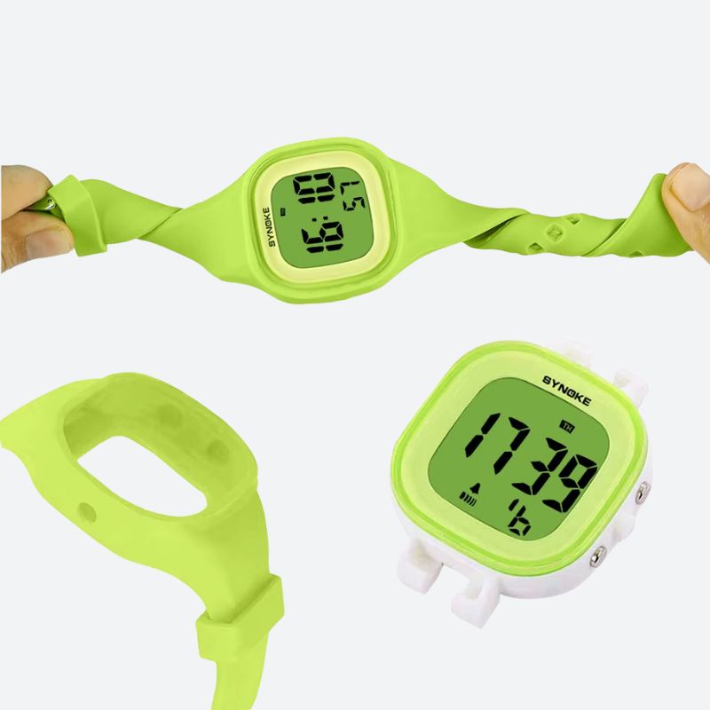 Montre digitale enfant Souple Étanchéité 50m - vue 7 - Montrelio