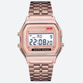 Montre Digitale Femme au Bracelet Métal Finition Brillante - vue 1 - Montrelio