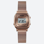 Montre Digitale Femme au Cadran Carré Métallisé - vue 1 - Montrelio