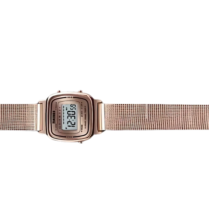 Montre Digitale Femme au Cadran Carré Métallisé - vue 6 - Montrelio