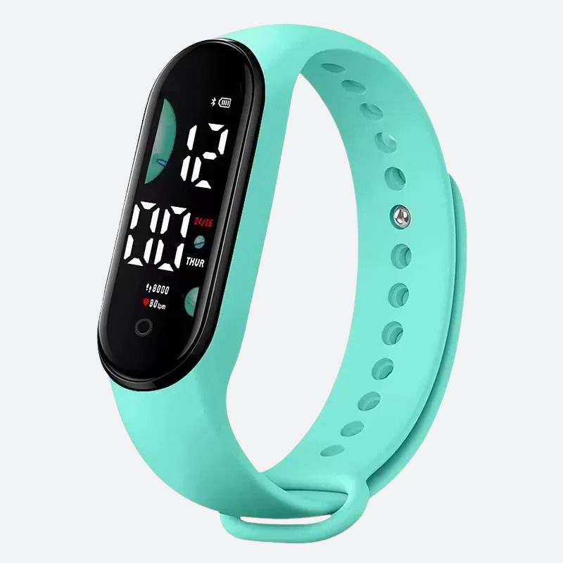 Montre Digitale Femme au Design Minimaliste et Couleurs Vitaminées - vue 2 - Montrelio