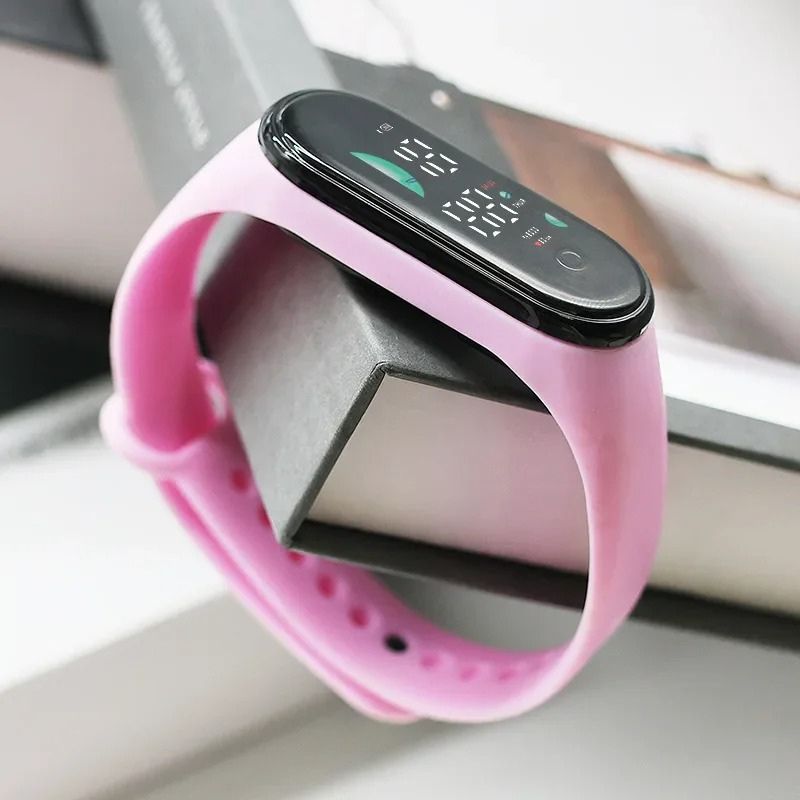 Montre Digitale Femme au Design Minimaliste et Couleurs Vitaminées - vue 3 - Montrelio