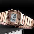 Montre Digitale Femme Design Or Rose et Lecture Instantanée - vue 5 - Montrelio
