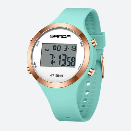 Montre digitale femme Étanche 50m