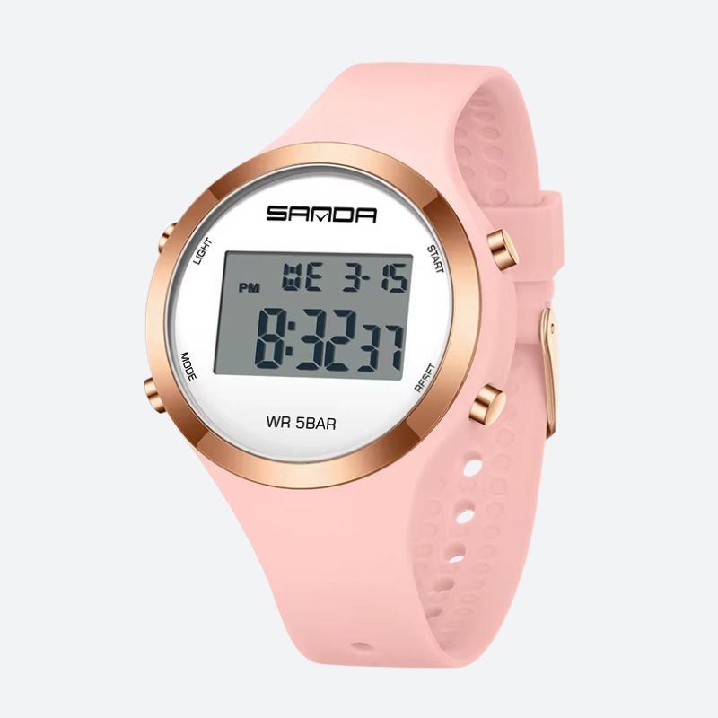 Montre digitale femme Étanche 50m - vue 5 - Montrelio