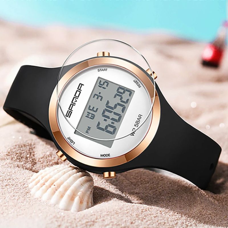 Montre digitale femme Étanche 50m - vue 6 - Montrelio