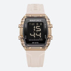 Montre digitale femme Tonneau Étanchéité 30m - vue 1 - Montrelio