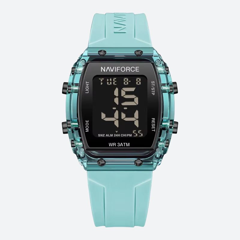 Montre digitale femme Tonneau Étanchéité 30m - vue 4 - Montrelio