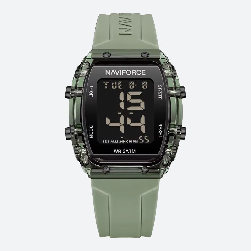 Montre digitale femme Tonneau Étanchéité 30m - vue 5 - Montrelio