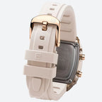 Montre digitale femme Tonneau Étanchéité 30m - vue 7 - Montrelio