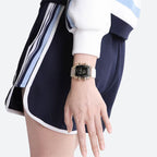 Montre digitale femme Tonneau Étanchéité 30m - vue 8 - Montrelio