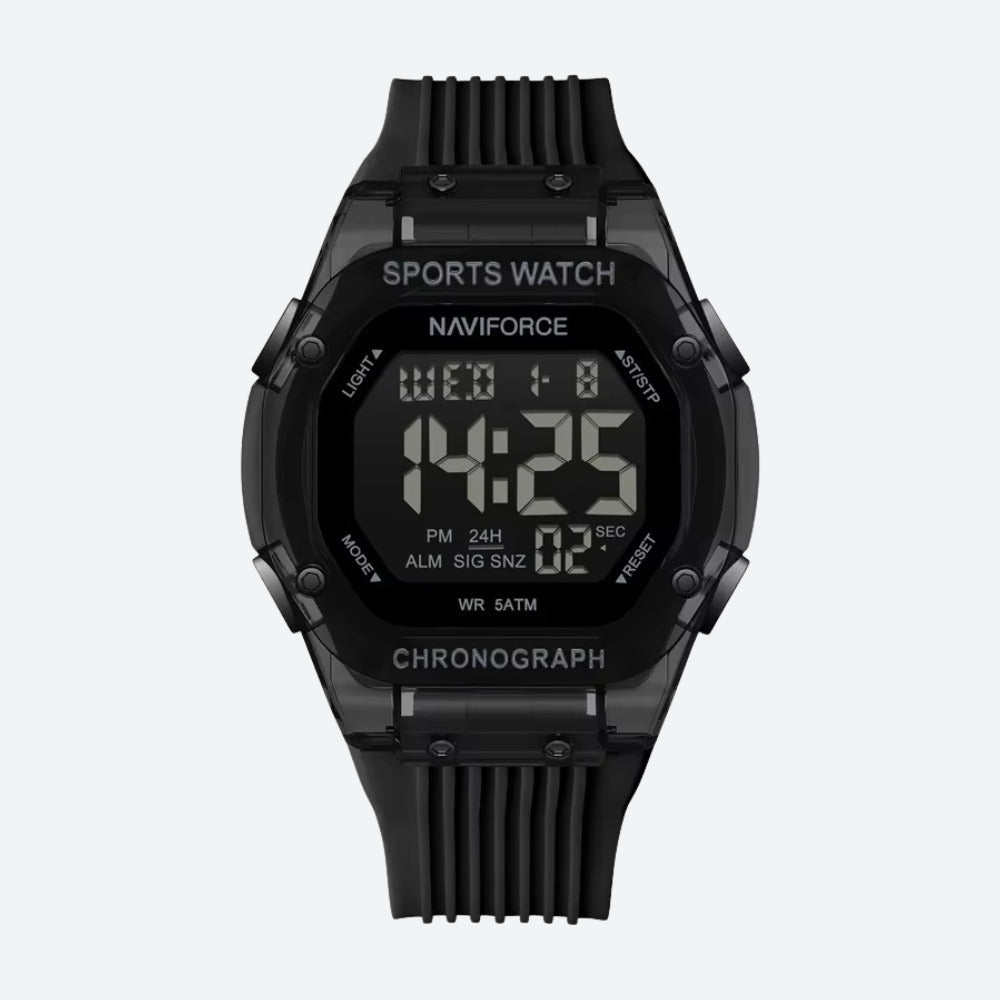 Montre Digitale Homme, Chronographe et Double Affichage - vue 2 - Montrelio