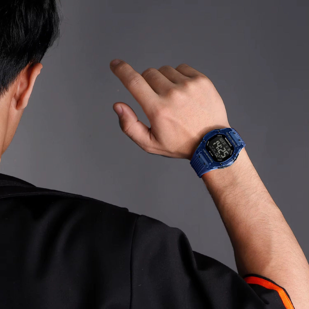 Montre Digitale Homme, Chronographe et Double Affichage - vue 4 - Montrelio