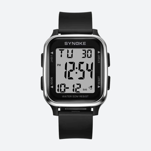 Montre digitale homme, étanche avec chronomètre