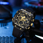Montre Digitale Homme Sport Analogique-Numérique avec Chronographe - vue 4 - Montrelio