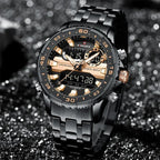 Montre digitale pour homme, chronographe - vue 6 - Montrelio