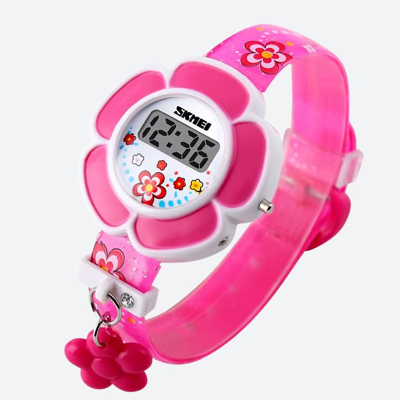 Montre éducative enfant Digitale Fleur - vue 5 - Montrelio