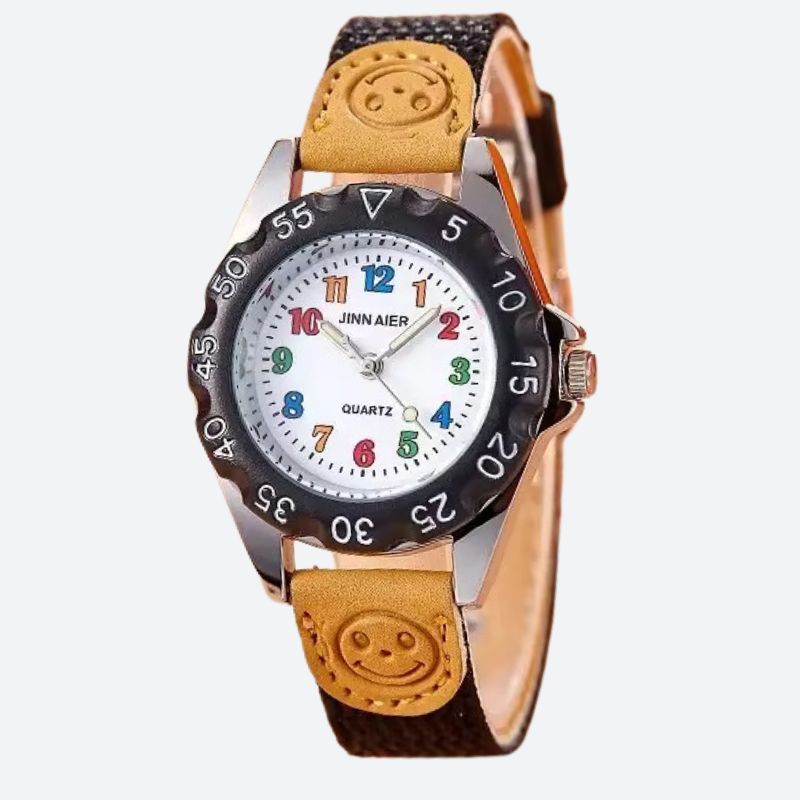 Montre éducative enfant Quartz Bicolore - vue 1 - Montrelio