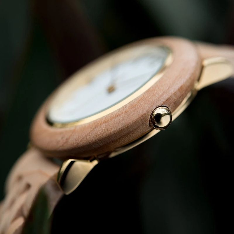 Bracelet en bois de la montre femme