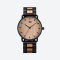 Montre en bois Homme à quartz, Élégance Naturelle - vue 1 - Montrelio