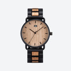 Montre en bois Homme à quartz, Élégance Naturelle - vue 1 - Montrelio