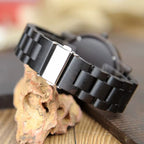 Montre en Bois pour Homme, Design Minimaliste et Élégant - vue 2 - Montrelio