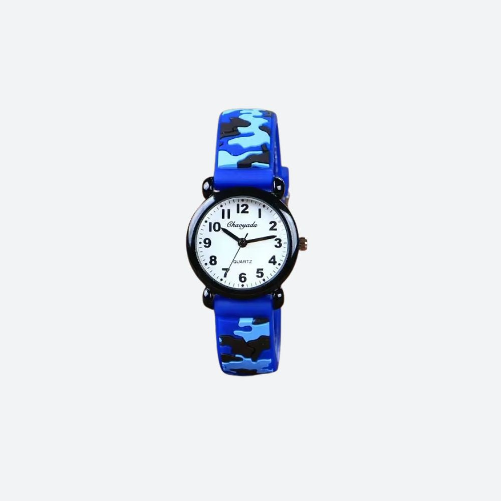 Montre Enfant 3 ans, Camouflage Quartz - vue 1 - Montrelio