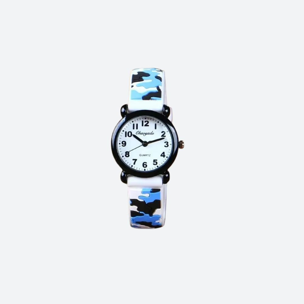 Montre Enfant 3 ans, Camouflage Quartz - vue 3 - Montrelio