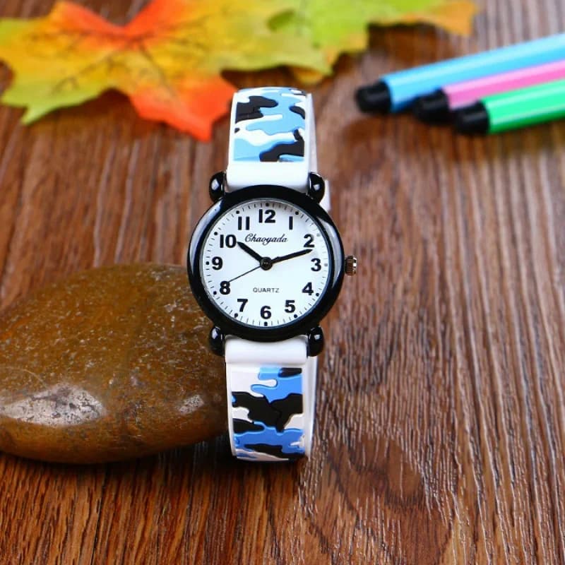 Montre Enfant 3 ans, Camouflage Quartz - vue 5 - Montrelio