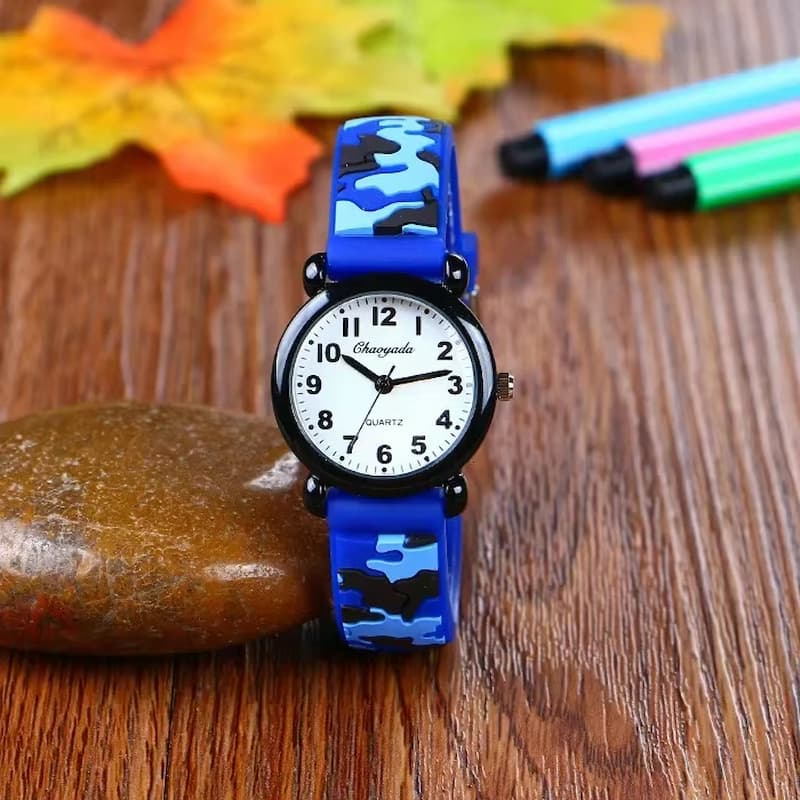 Montre Enfant 3 ans, Camouflage Quartz - vue 6 - Montrelio