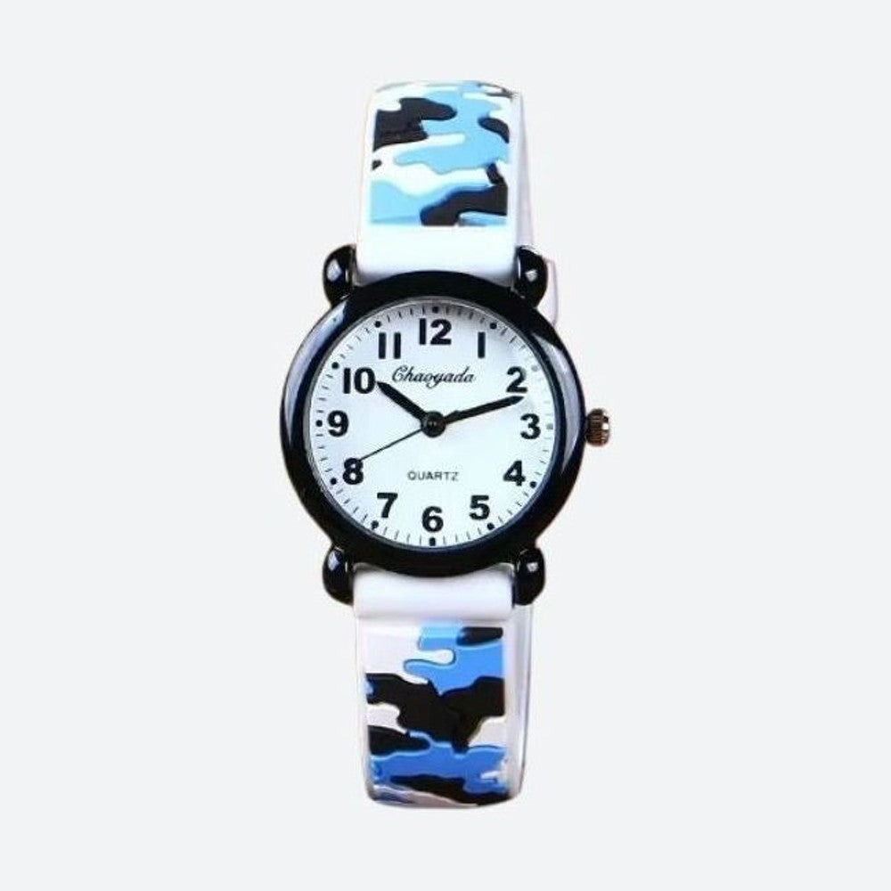 Montre Enfant 3 ans, Camouflage Quartz - vue 3 - Montrelio