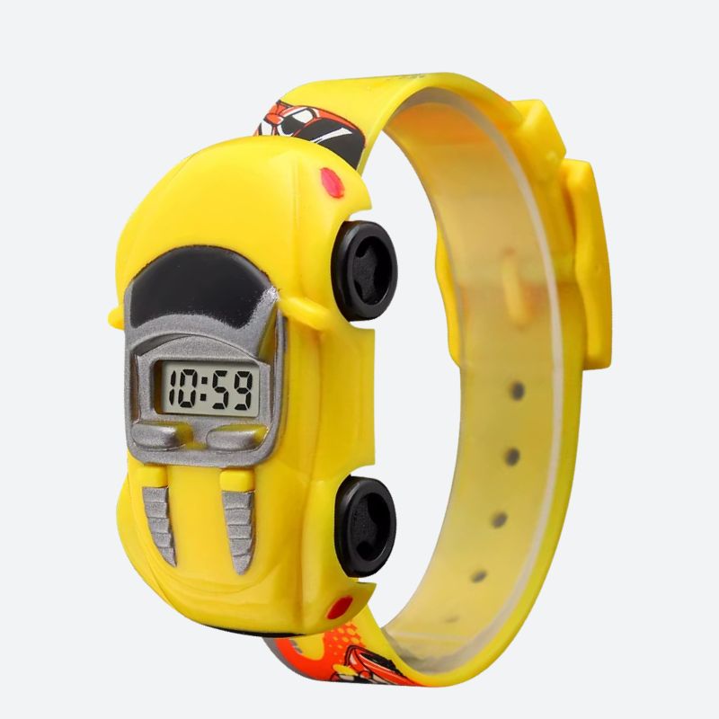 Montre enfant 3 ans Digitale Voiture - vue 1 - Montrelio