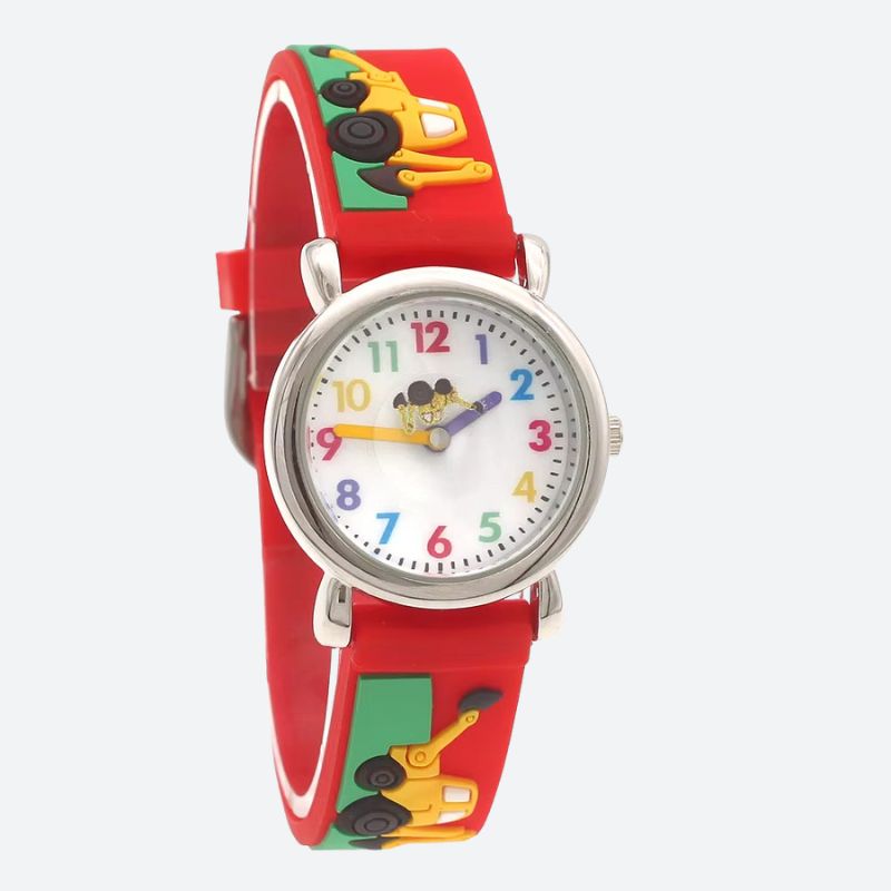 Montre enfant 3 ans Silicone Étanche Tracteur - vue 1 - Montrelio