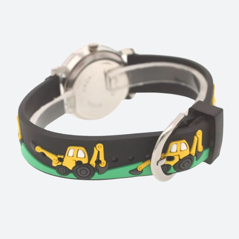 Montre enfant 3 ans Silicone Étanche Tracteur - vue 6 - Montrelio