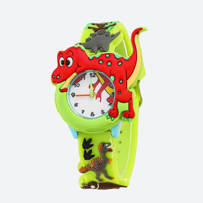 Montre enfant 5 ans Dinosaure Quartz - vue 3 - Montrelio