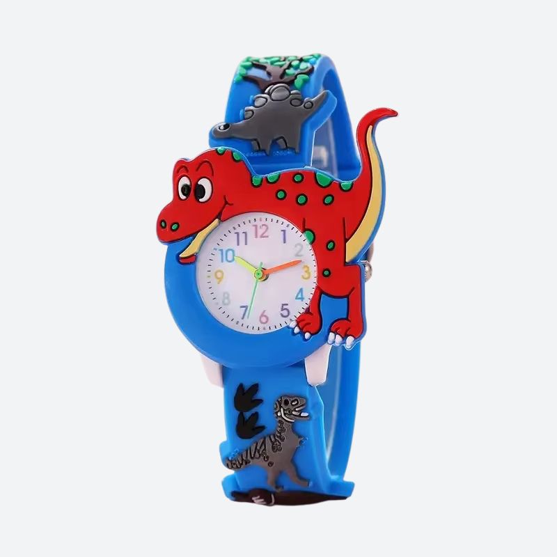 Montre enfant 5 ans Dinosaure Quartz - vue 4 - Montrelio