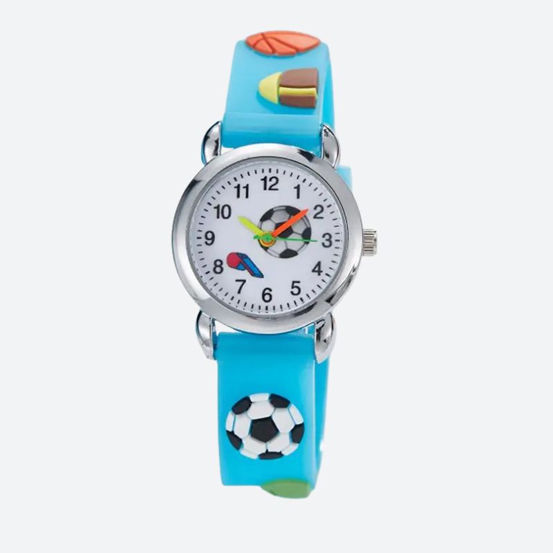 Montre enfant 5 ans Football Quartz - vue 2 - Montrelio