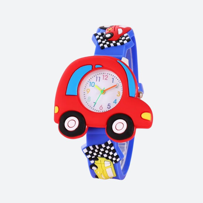 Montre enfant 5 ans Quartz Voiture - vue 2 - Montrelio
