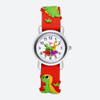 Montre enfant 5 ans Silicone Dinosaure - vue 1 - Montrelio